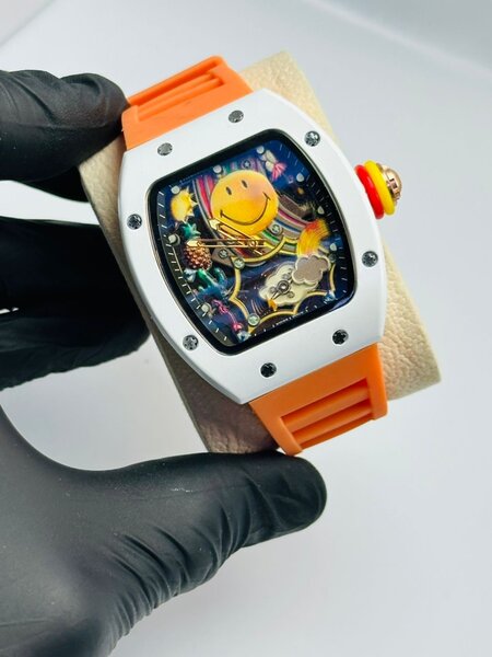 Montre colorée sourire