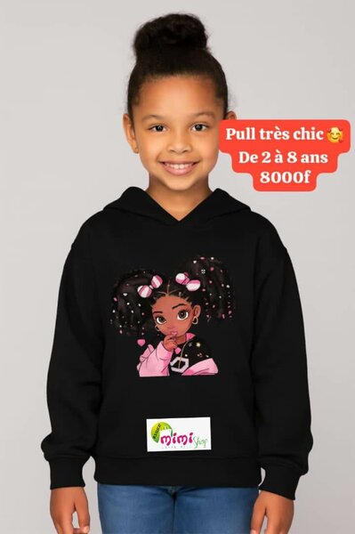 Sweat à capuches fille