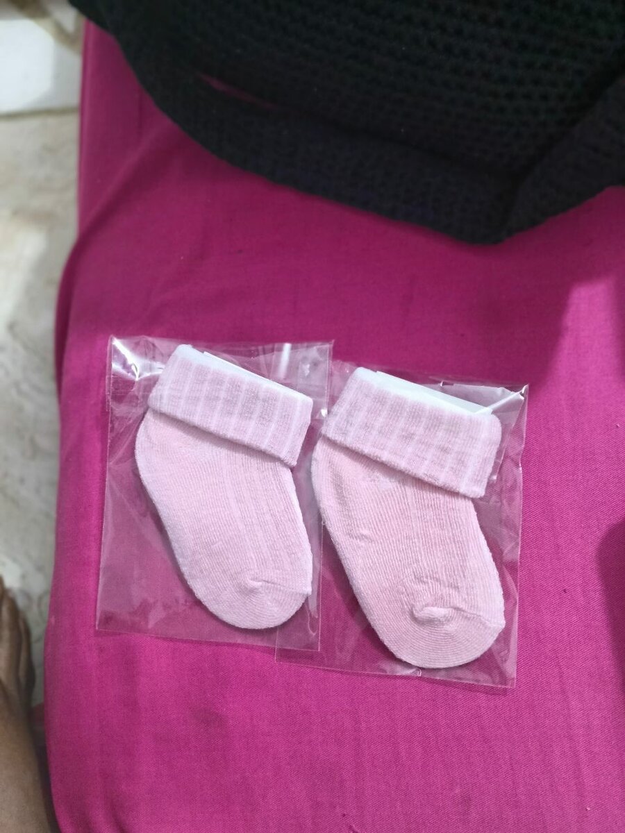 Chaussettes Bébé Rose Doux