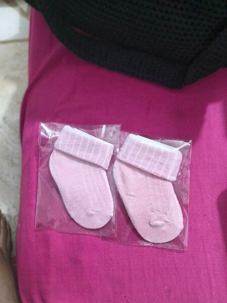 Chaussettes Bébé Rose Doux