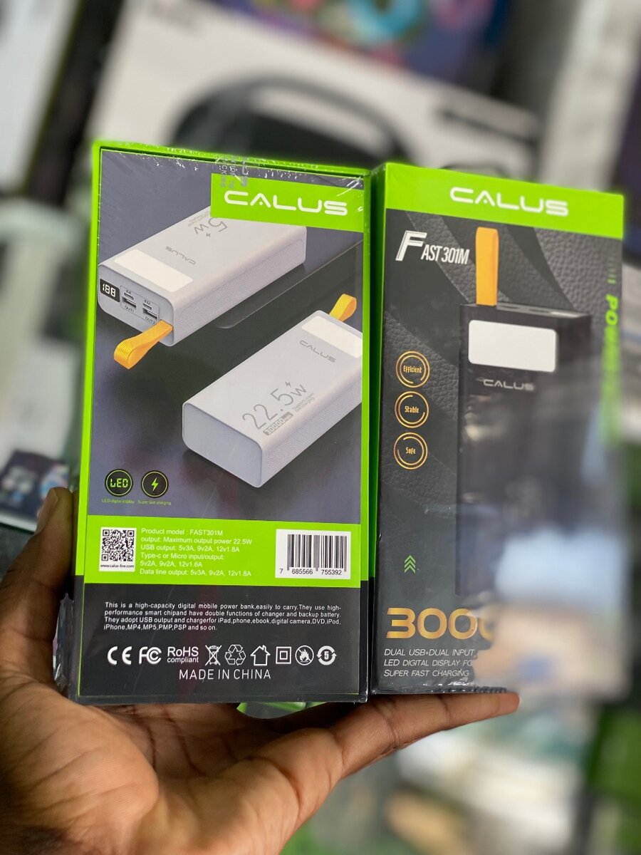 CALUS power bank 30000mAh