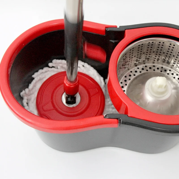 Serpillère Rotative avec Seau