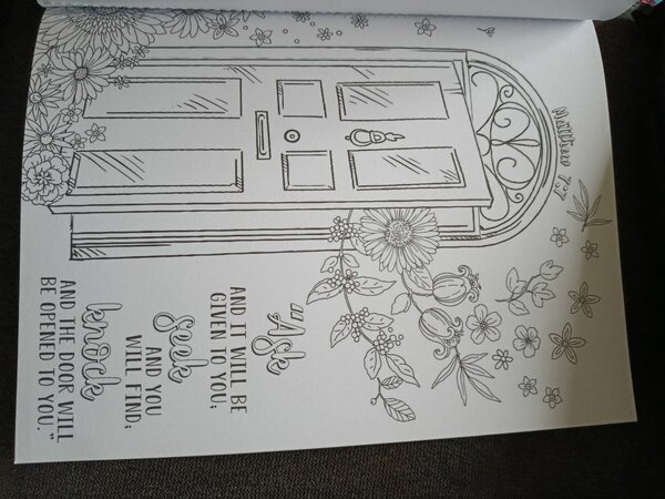 Christian colouring book for adults