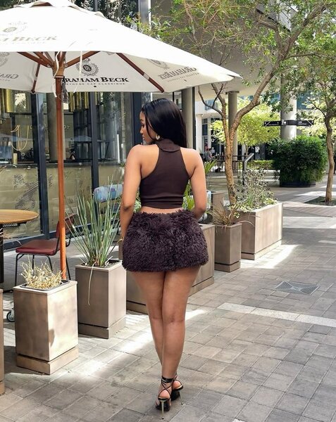 Ensemble Jupe Courte Élégant