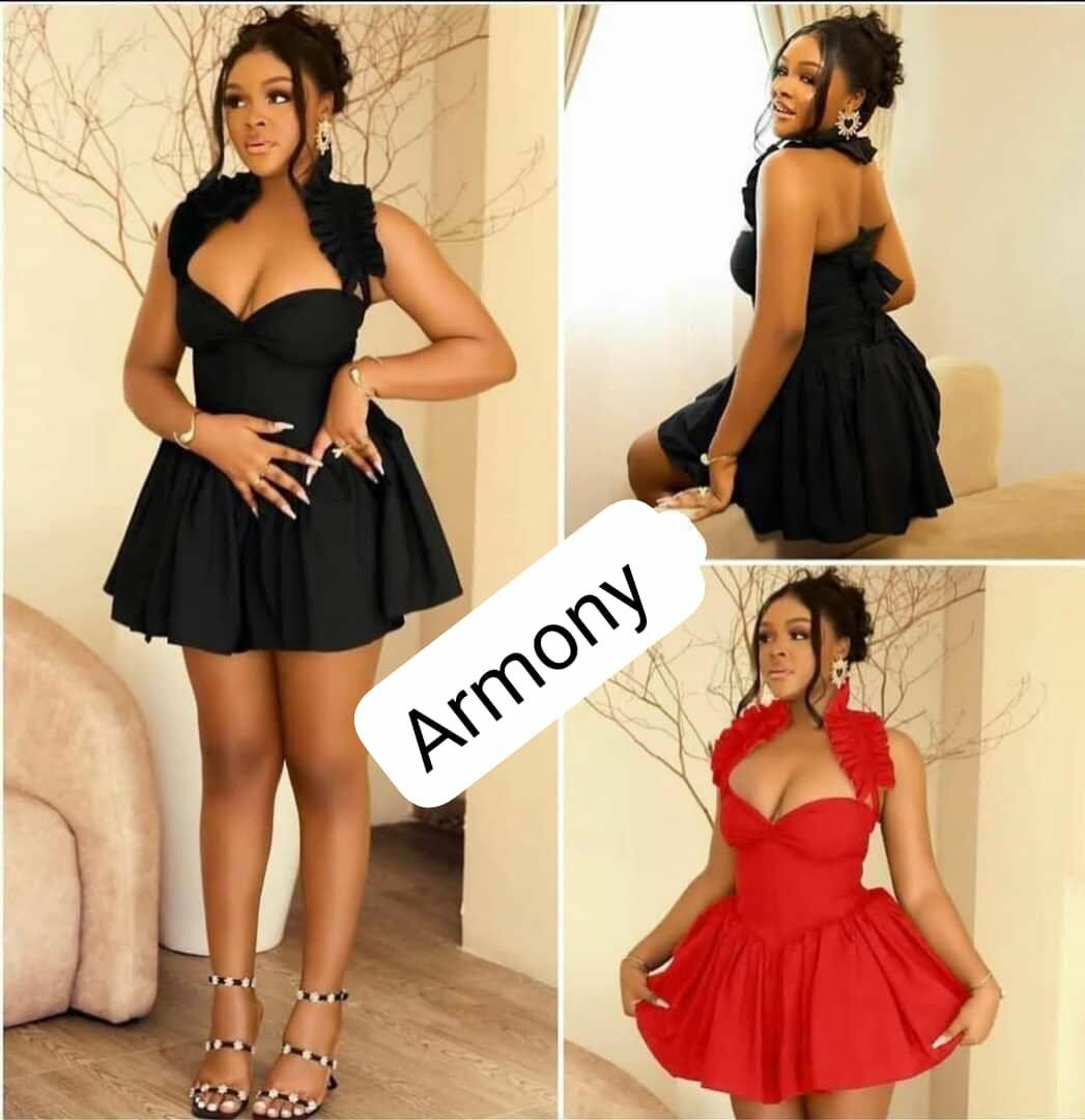 Robe élégante sans manches