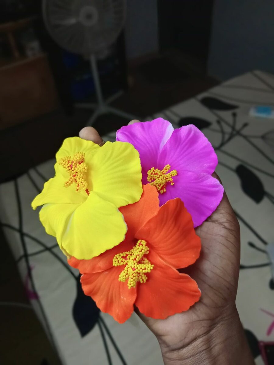 Fleurs en soie décorative