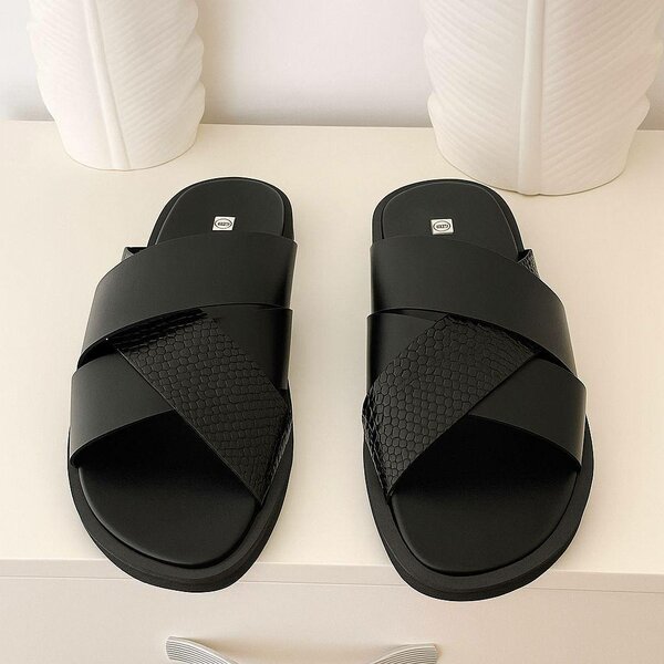 Sandales décontractées noires