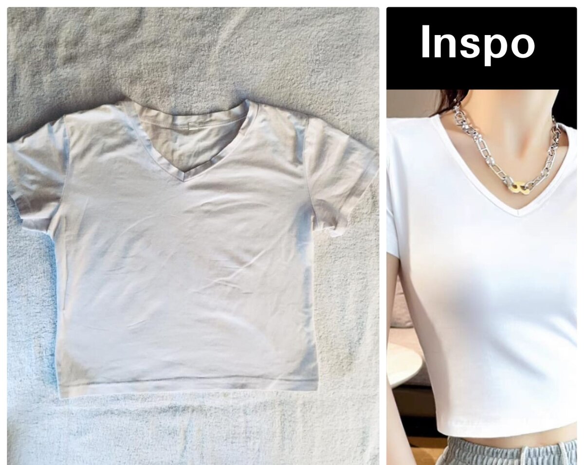 Salaula crop tops and tops