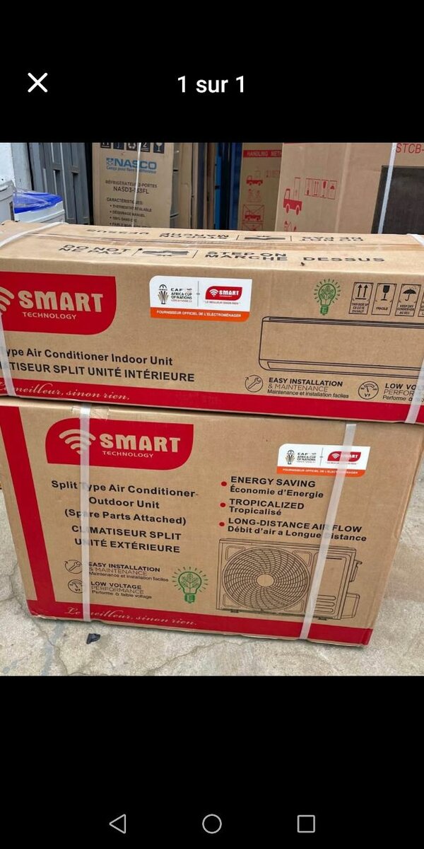 Climatiseur smart 15cv R410A