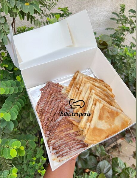Box Crêpes nature et nutella
