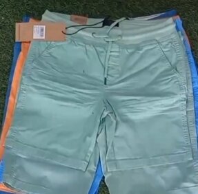 Quality 👌 colourful 😍 👌 chino shorts 👌white sky blue