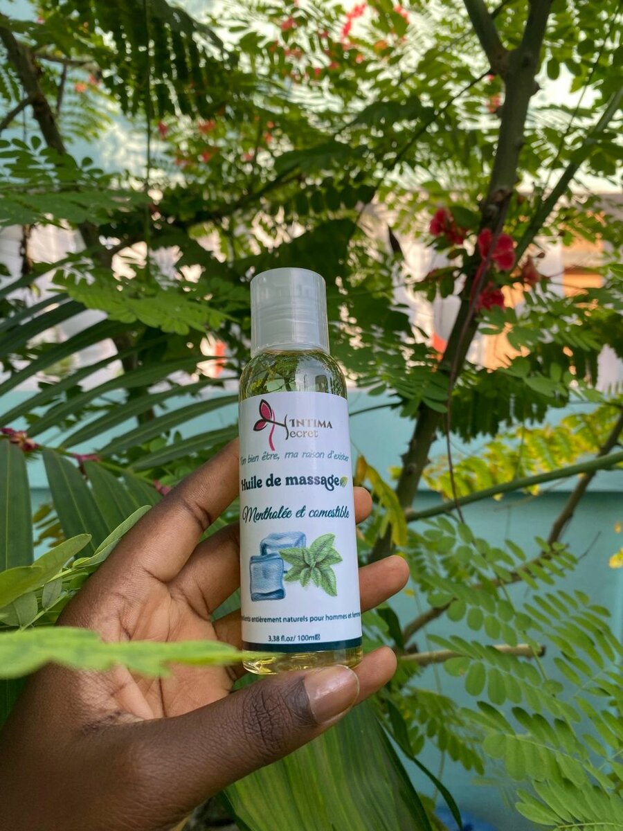 Huile de massage mentholé