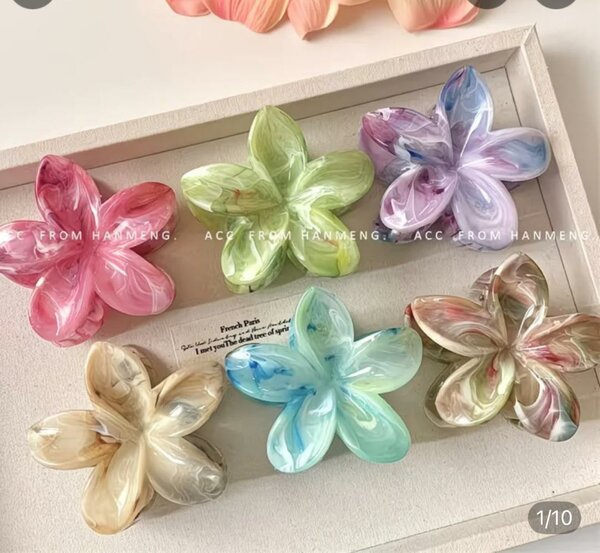 Pinces à cheveux fleurs