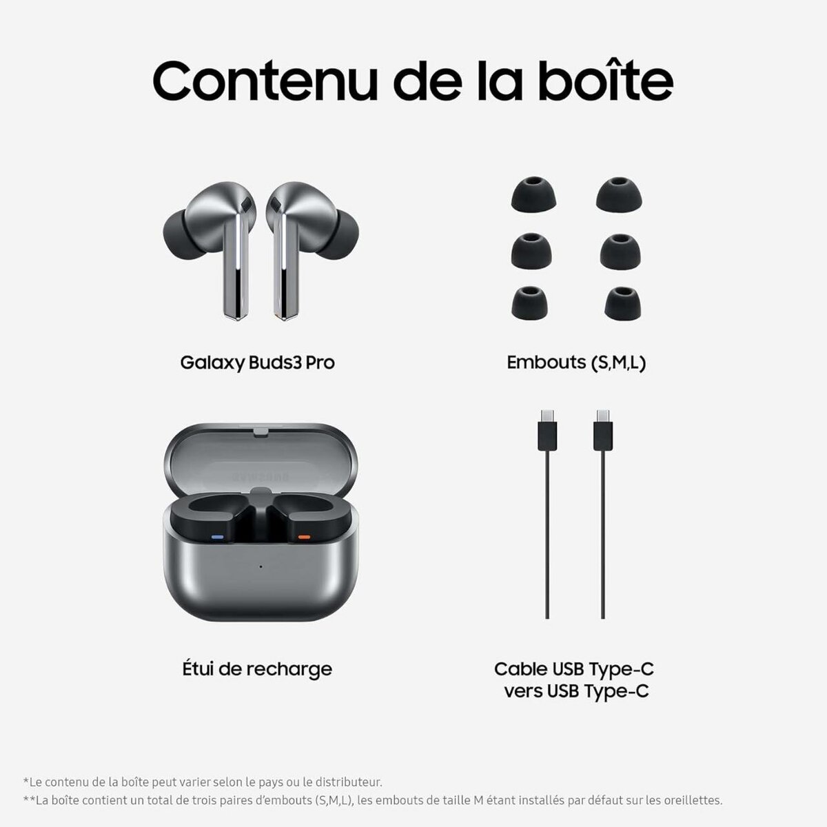 Écouteurs Sans Fil Galaxy Buds3