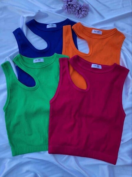 Tops colorés tendances