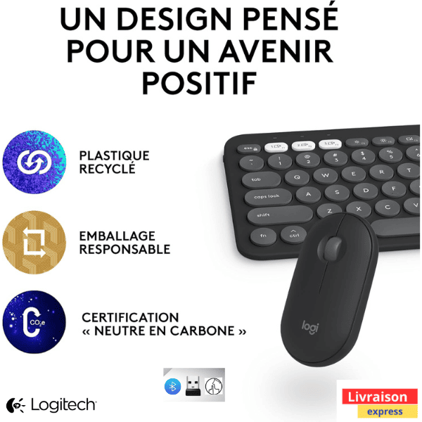 Clavier et Souris Logitech sans Fil