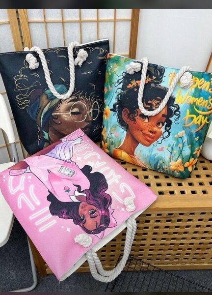 Sacs à main en toile colorés