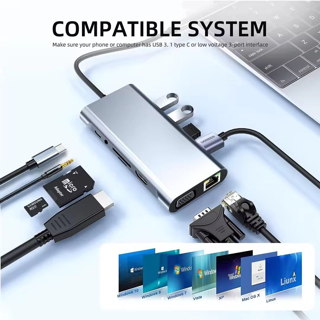 Station d'accueil 11-en-1 USB-C
