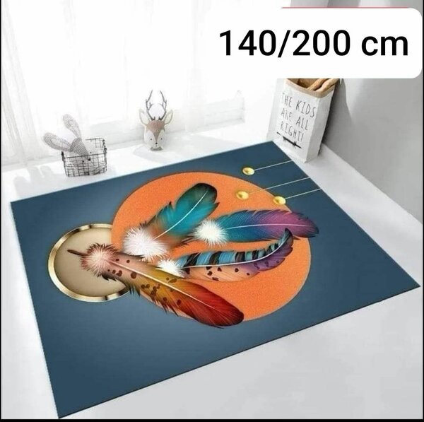 Tapis moderne abstrait 140x200 cm