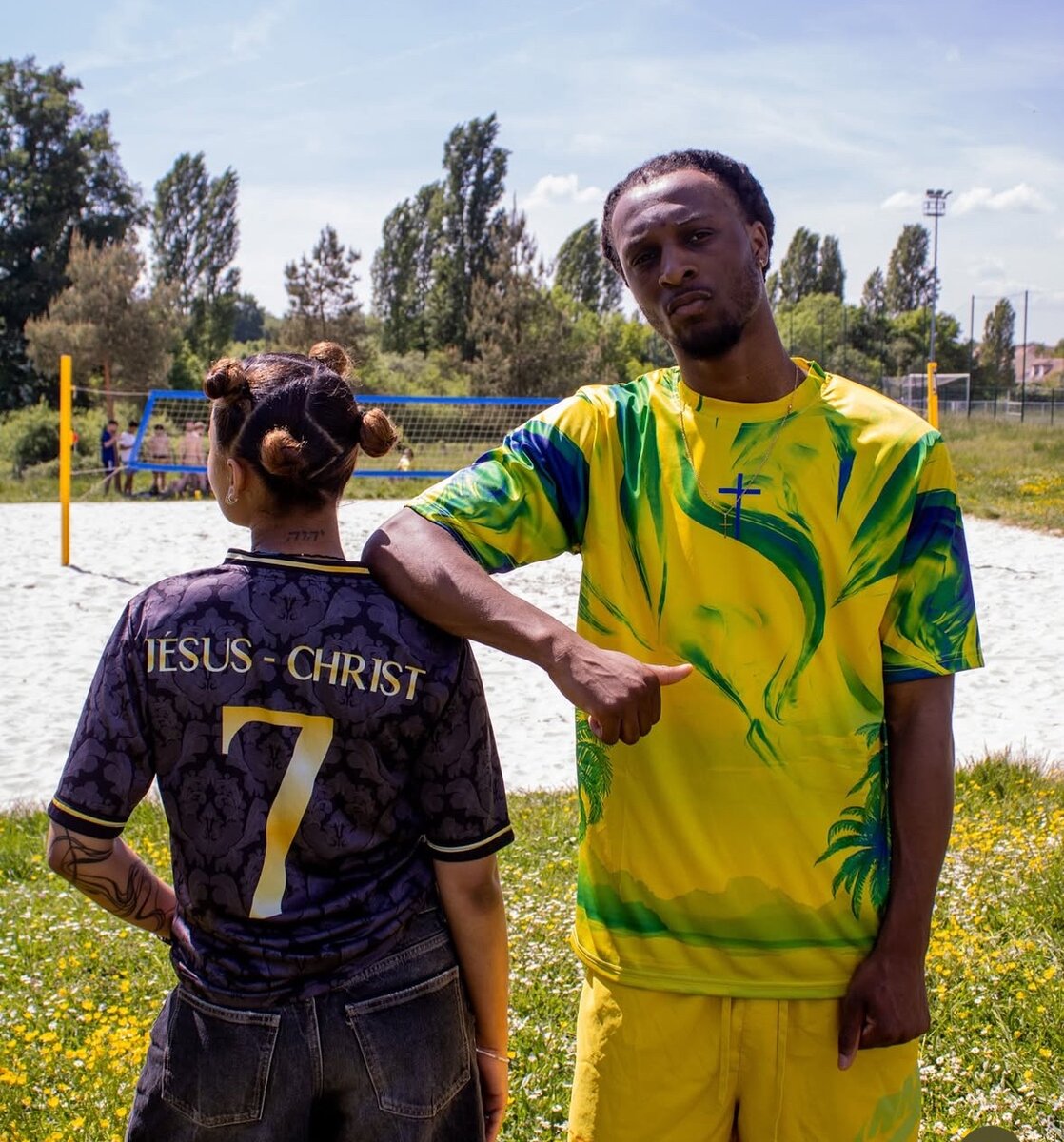 T-shirts unisexe imprimé "Jésus-Christ"