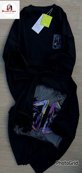 T-shirt en coton graphique