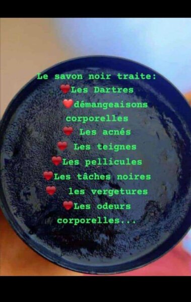Savon Noir Naturel