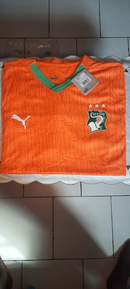 Maillots de Côte d'Ivoire CE