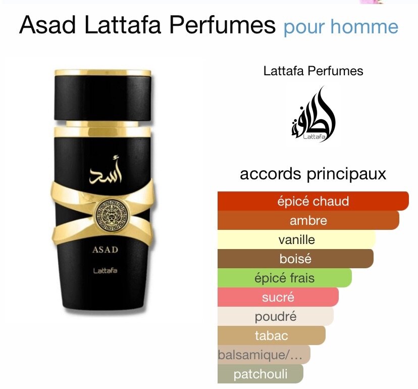 Parfum ASAD BLACK