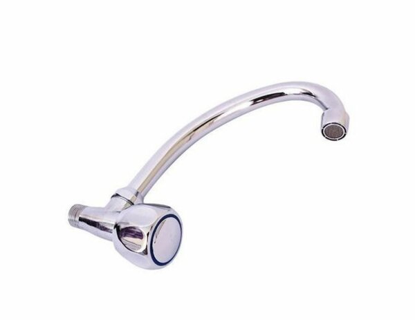 Robinet mitigeur chromé