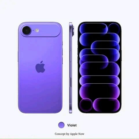 iPhone Concept Violet Bronze