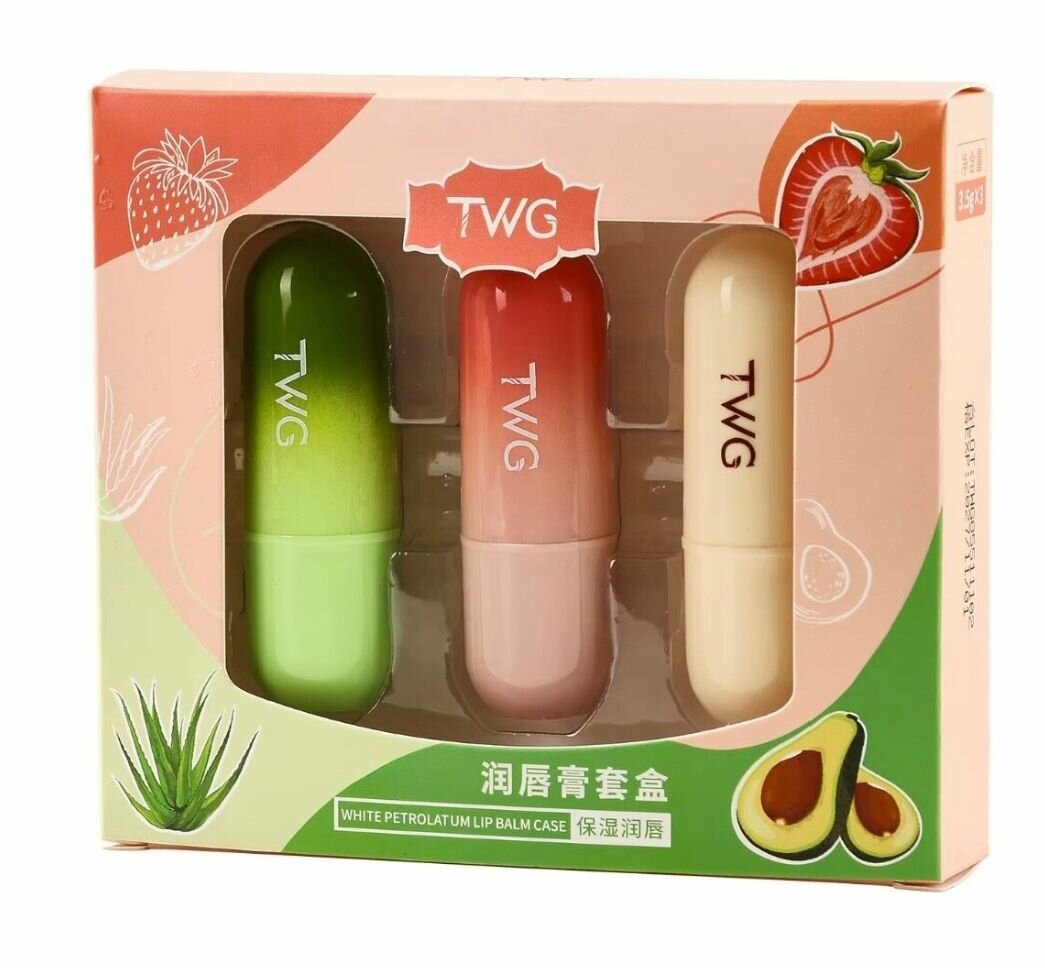 Baume à Lèvres Hydratant TWG