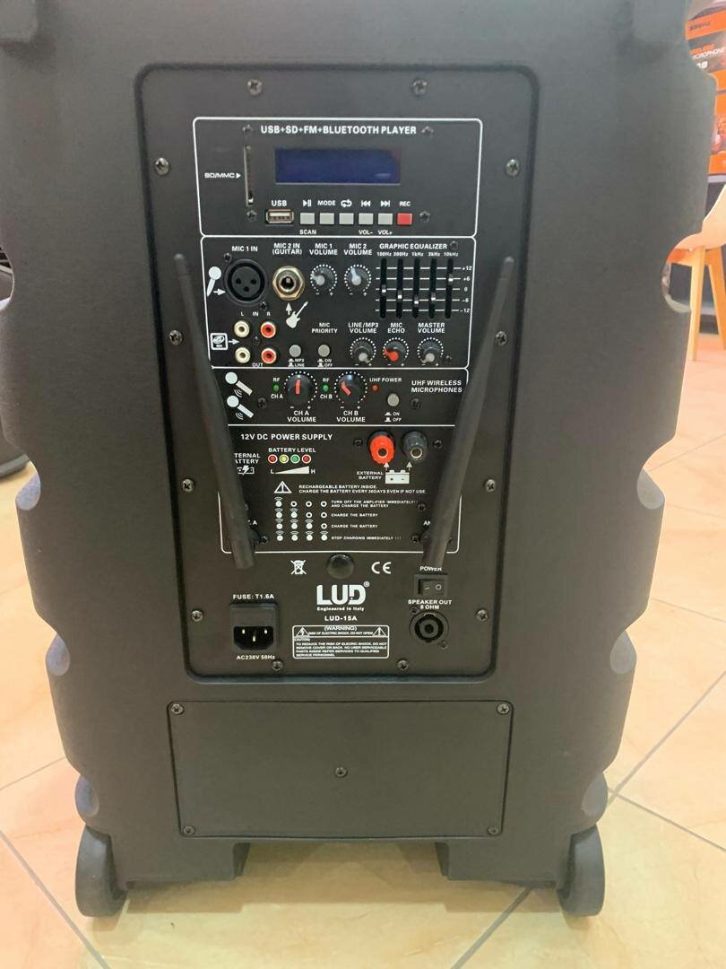 LUD Rechargeable Speaker '18'