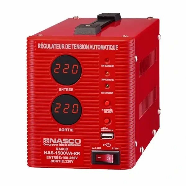 Régulateur Tension Automatique 1500VA