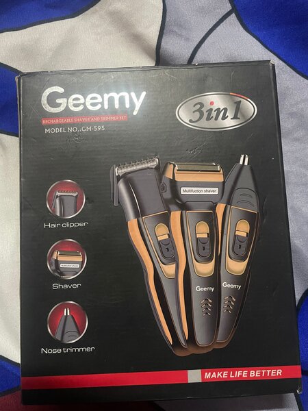 Tondeuse Geemy 3 en 1 Multifonction