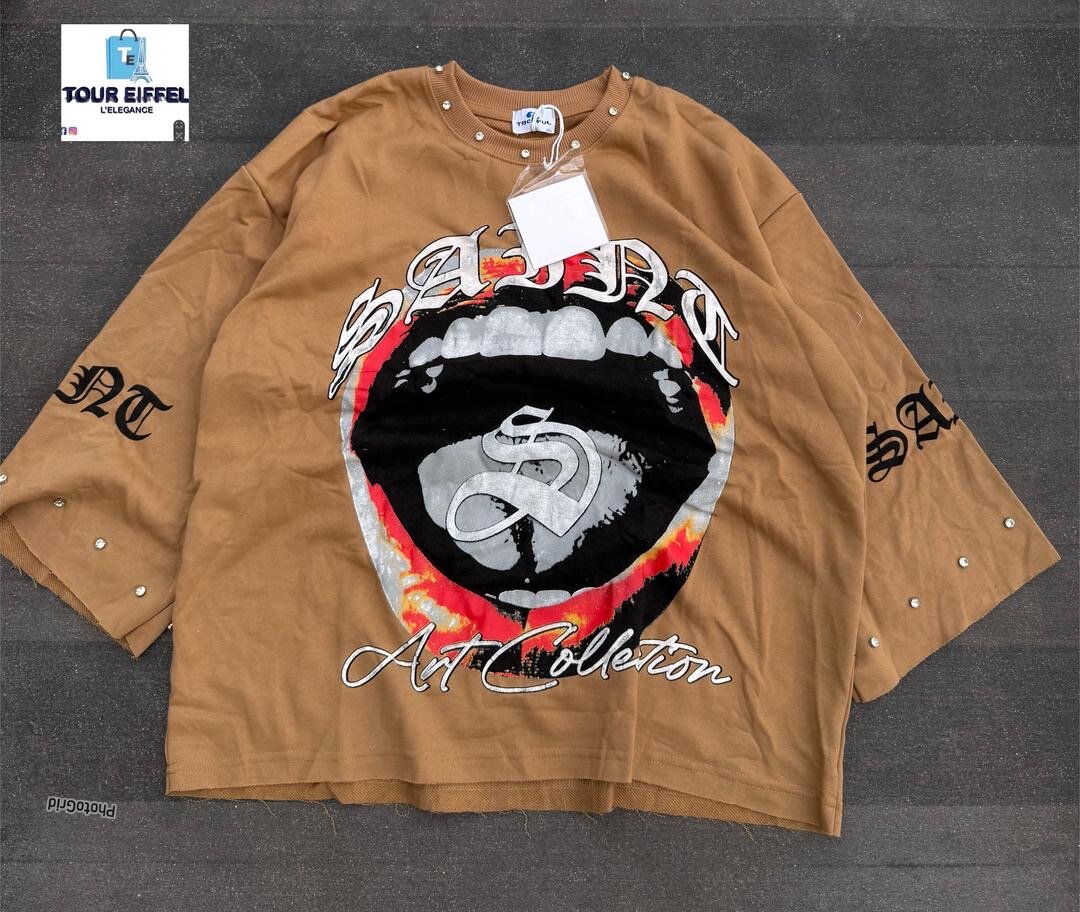 T-shirt oversize graphique