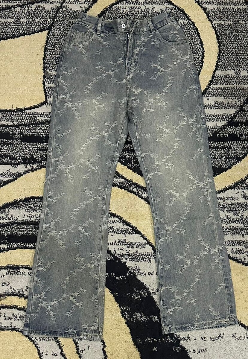 Jeans imprimés tendance