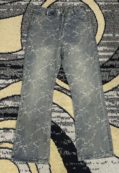 Jeans imprimés tendance