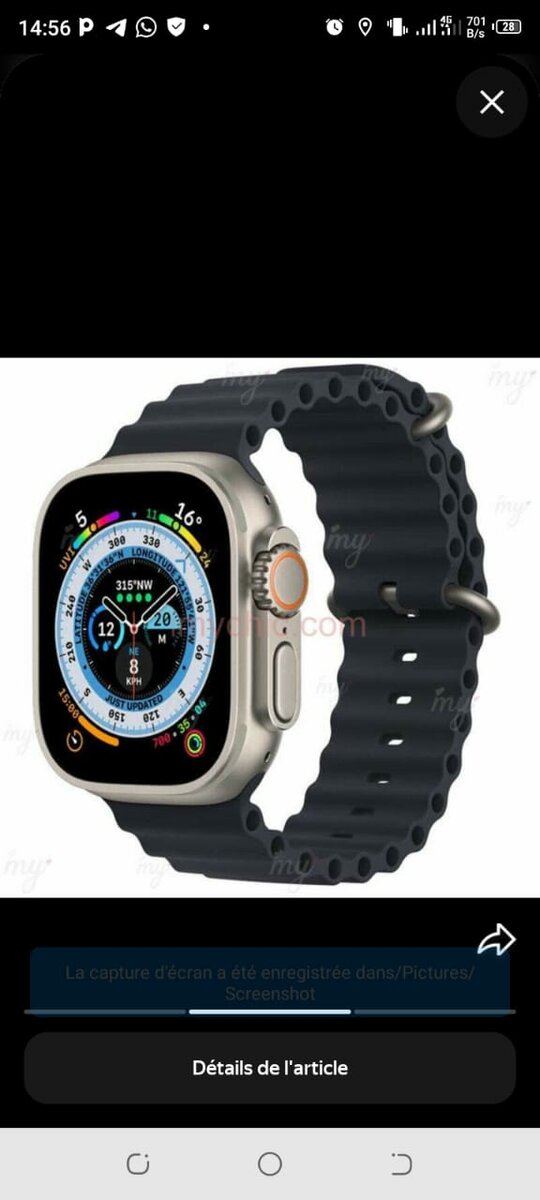 Montre Connectée T900 Ultra