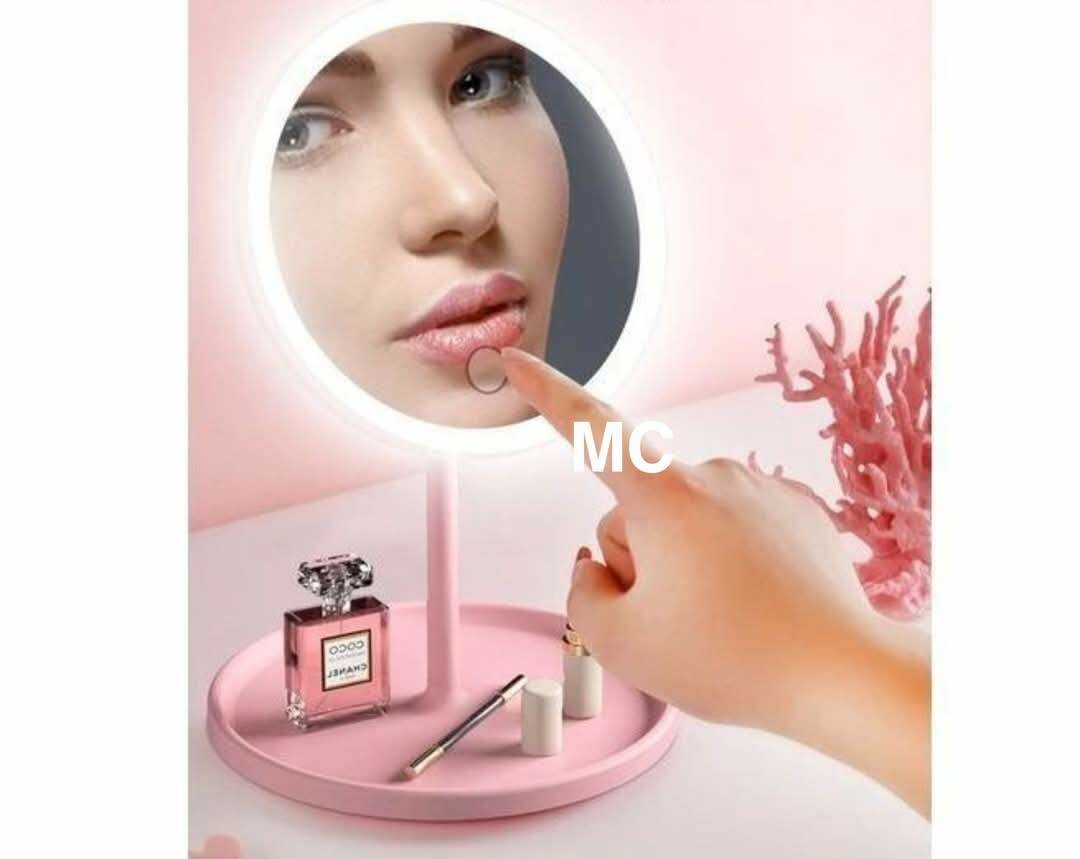 Miroir LED Rond Maquillage