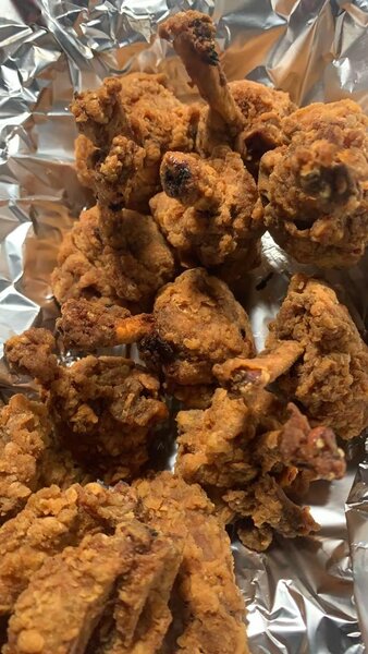 Aileron de poule croustillant