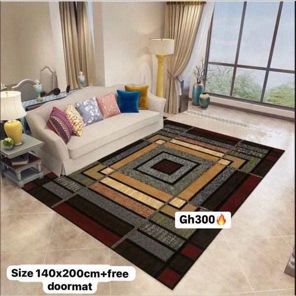 Beautiful and soft patterned carpet