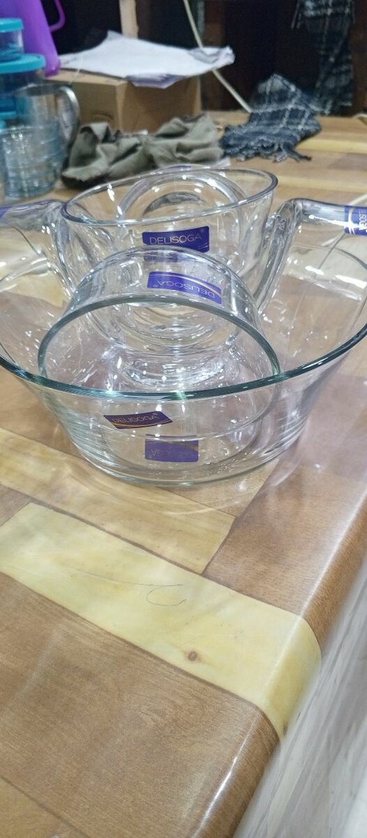 Bowl set 7 pies