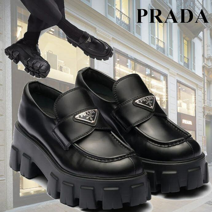 Mocassins Prada en cuir