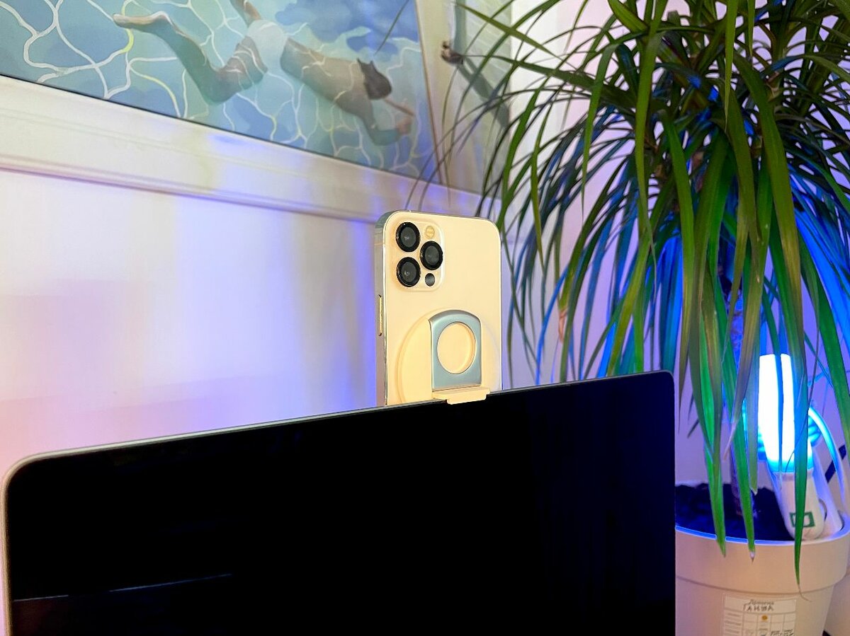 Кольцо-крепление Belkin iPhone Mount с MagSafe для Macbook