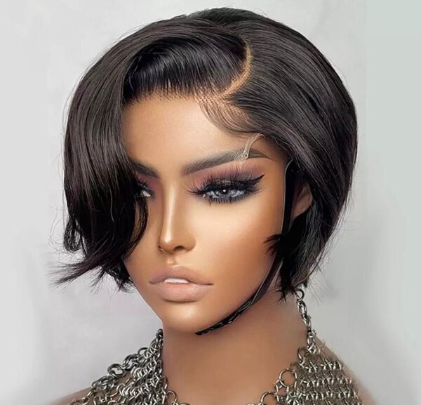 Perruque Bob en Dentelle