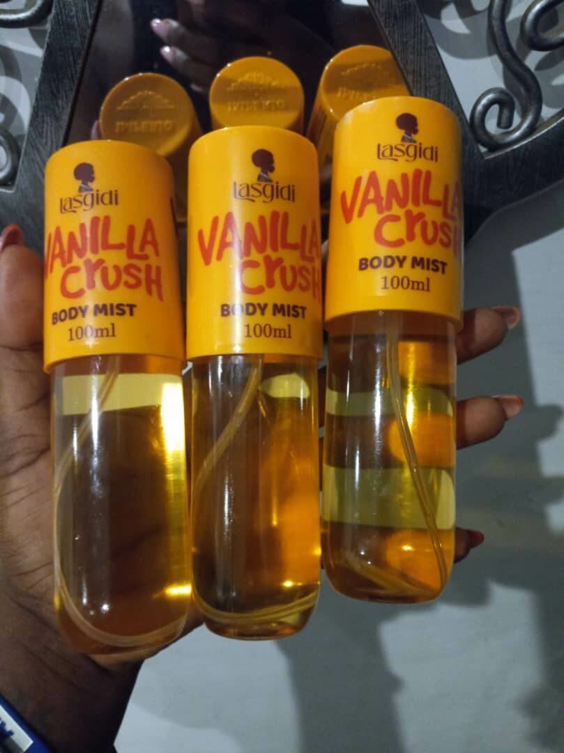 Lasgidi Vanilla Crush Body Mist
