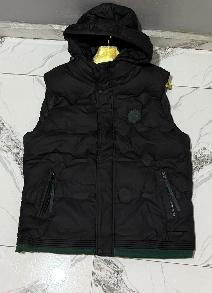 Gilets d'hiver à capuche