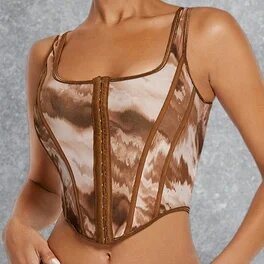 Corset femme élégant style bohème