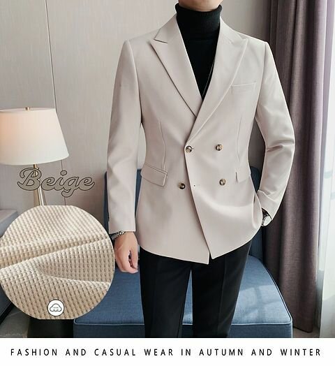 BLAZER CROISÉ Beige