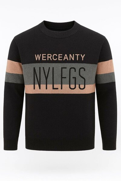 Pull homme à rayures